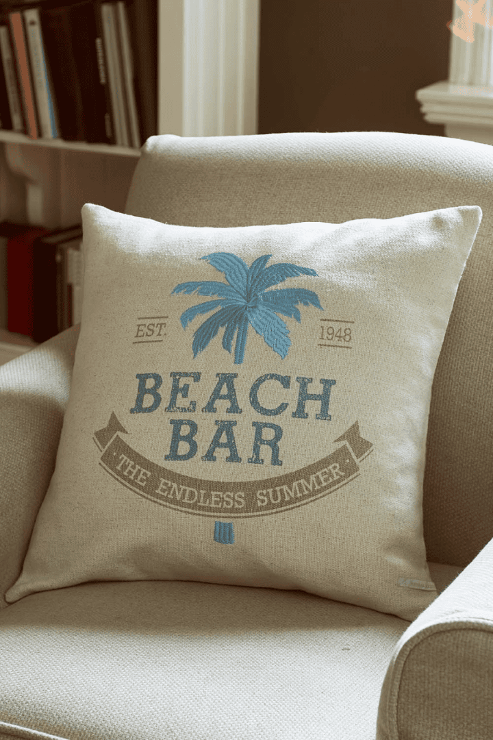 Formentera Beach Pillow Cover 50x50