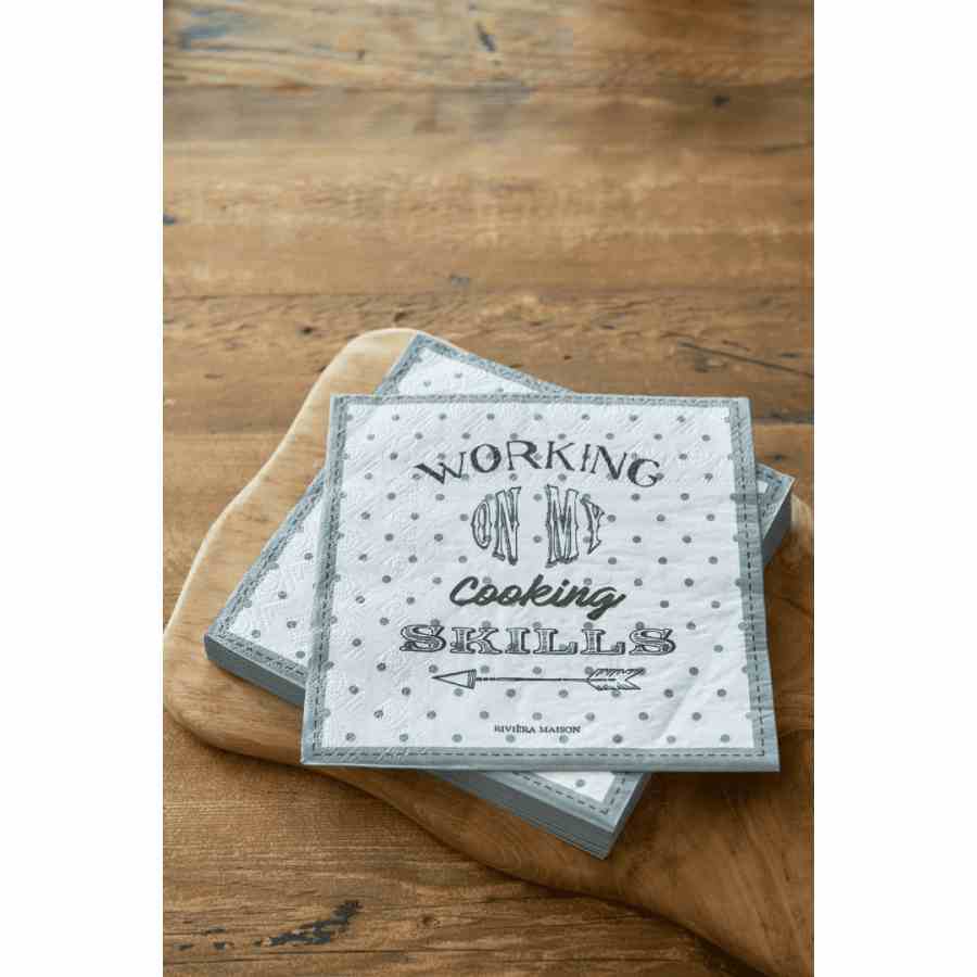 Paper Napkin Working Cooking Skills