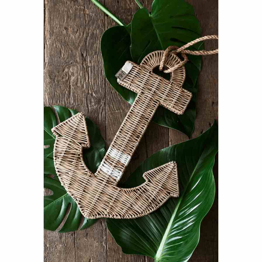 Rustic Rattan Anchor