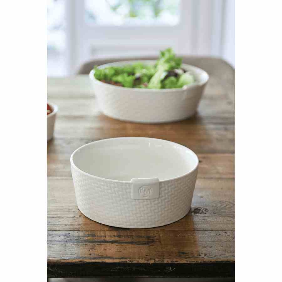 Pure Rattan Ceramic Bowl M