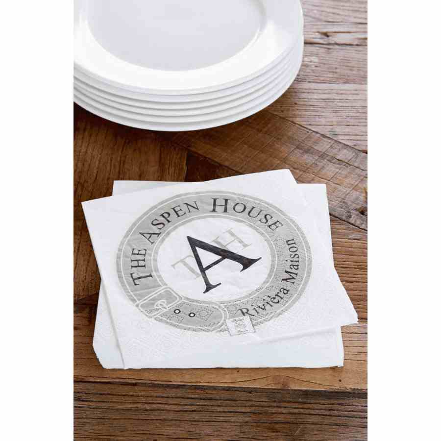 THE ASPEN HOUSE PAPER NAPKIN