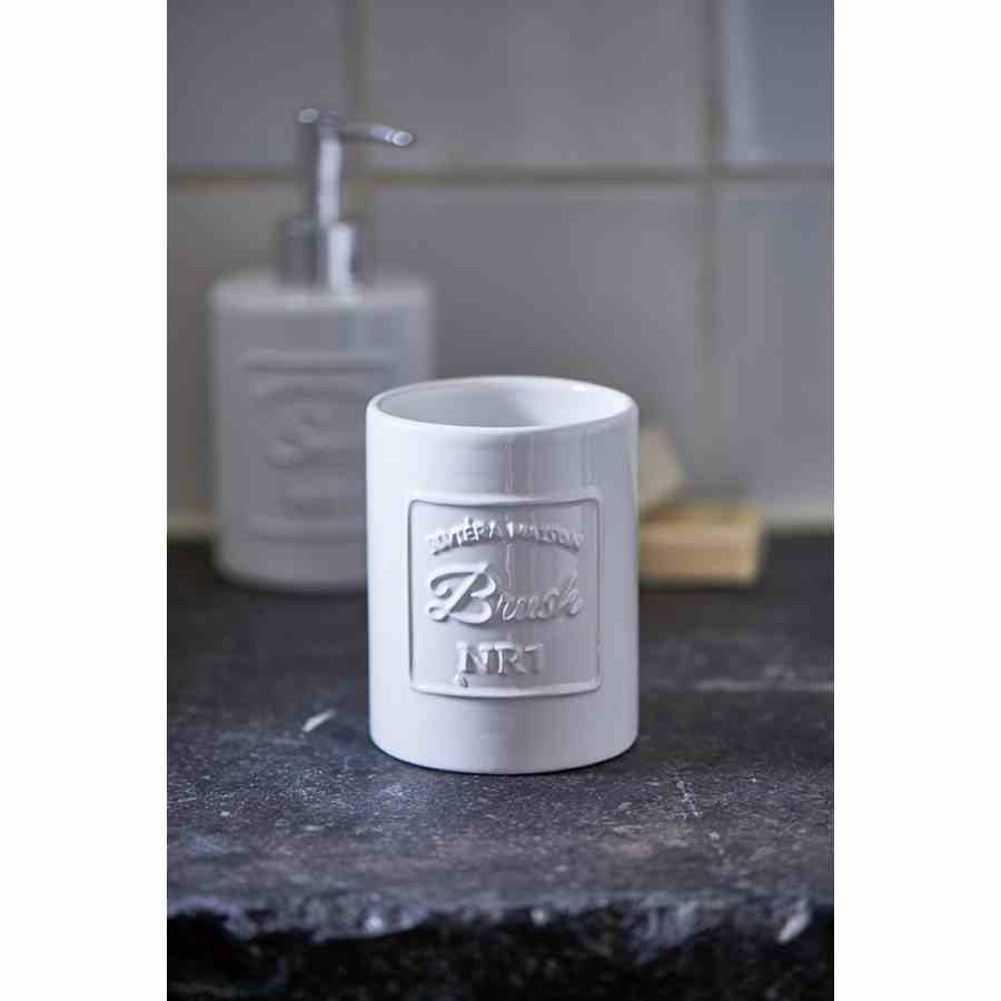 Premium Bathroom Cup blanco