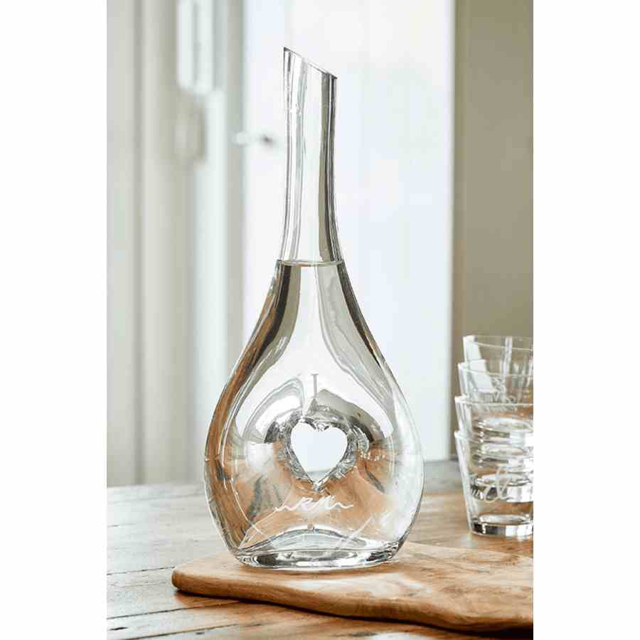 I Love You Decanter