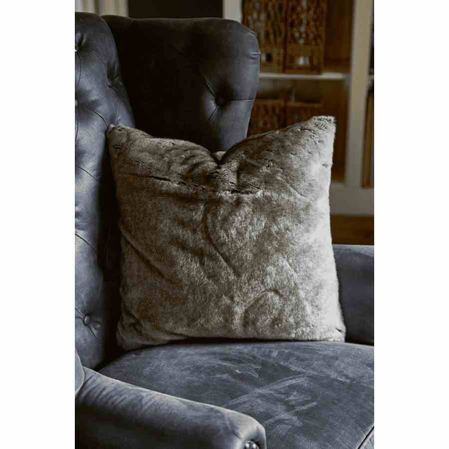 RM Chinchilla Faux Fur Pillow Case 50x50