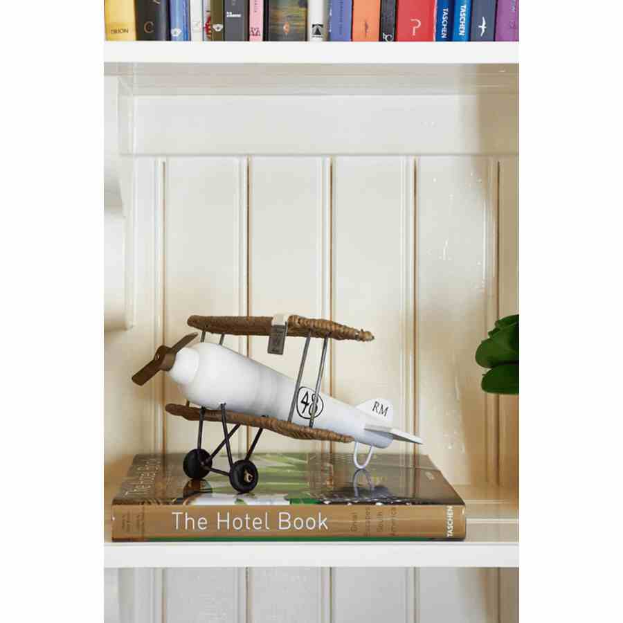 Rustic Rattan Double Decker Plane