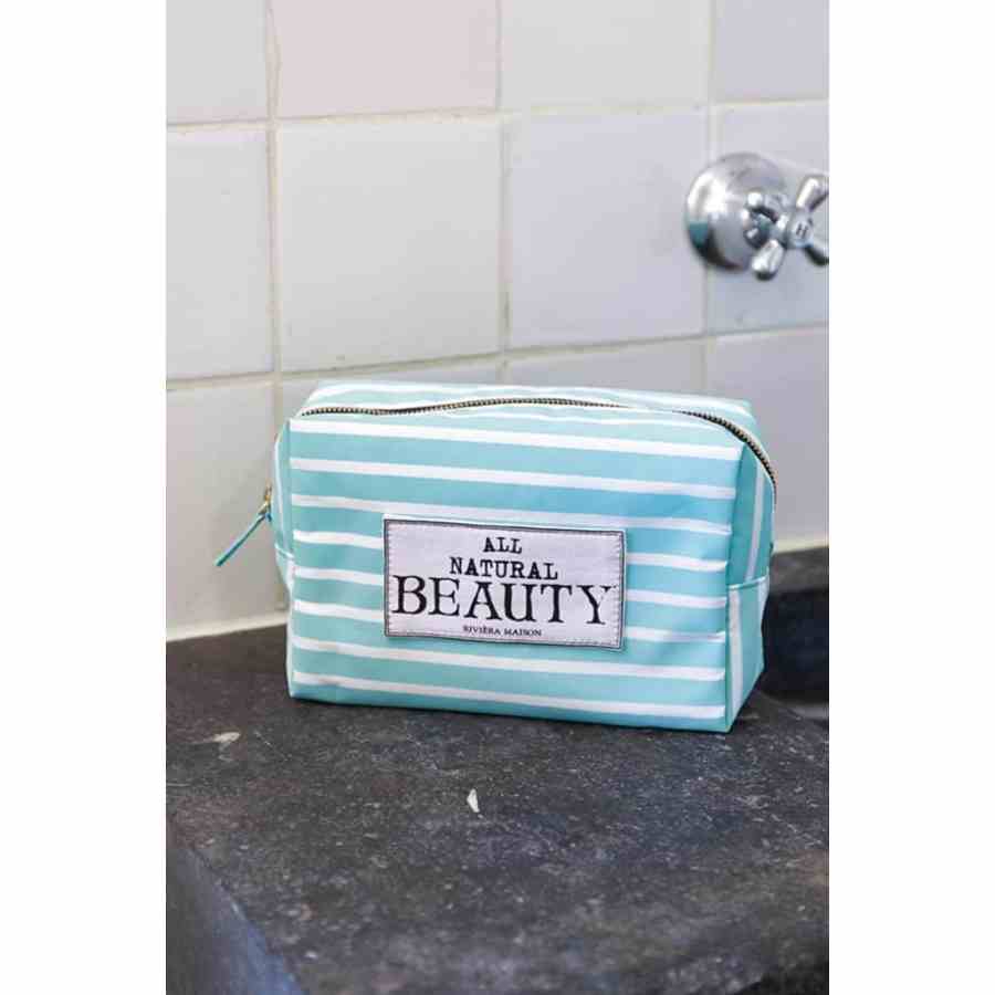 All Natural Beauty Cosm Bag mint