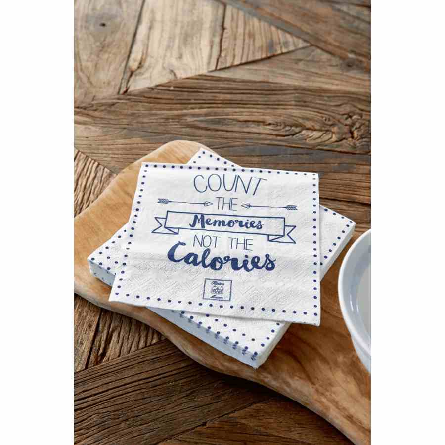 Paper Napkin Count The Memories