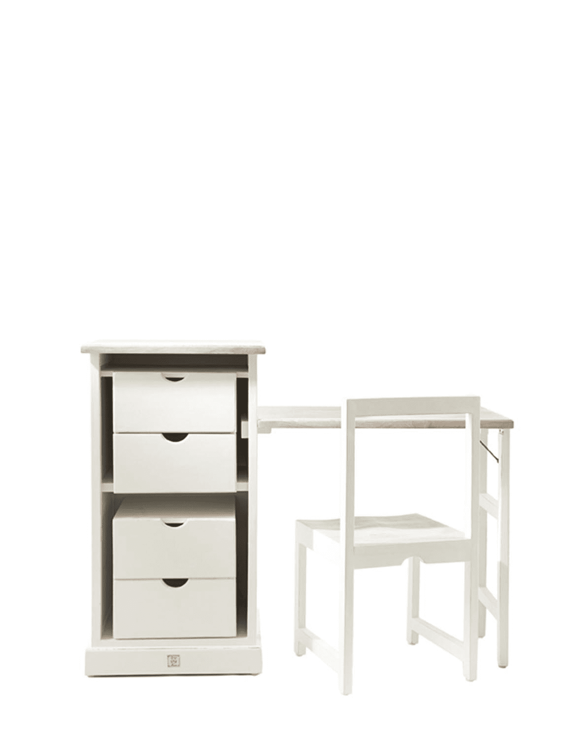 Long Key Folding Desk and Chair