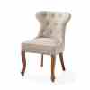 George Dining Chair lin Flax