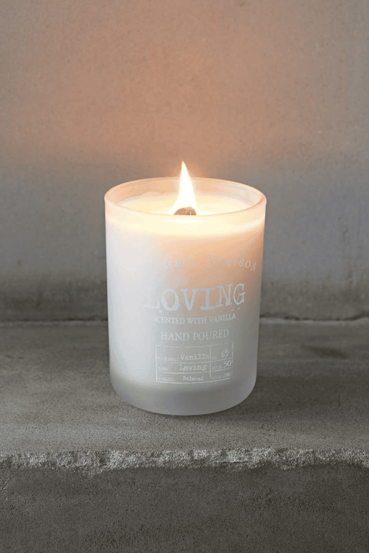 Scented Candle Loving Vanilla