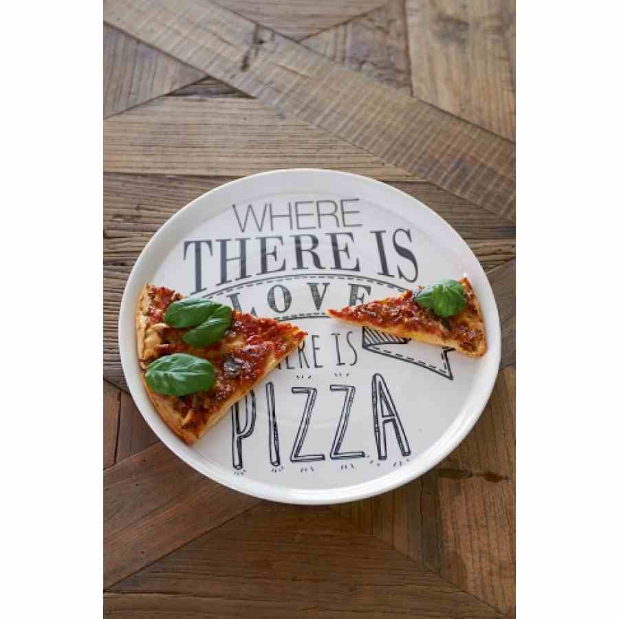 Love Pizza Plate