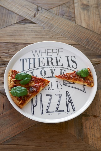 Love Pizza Plate