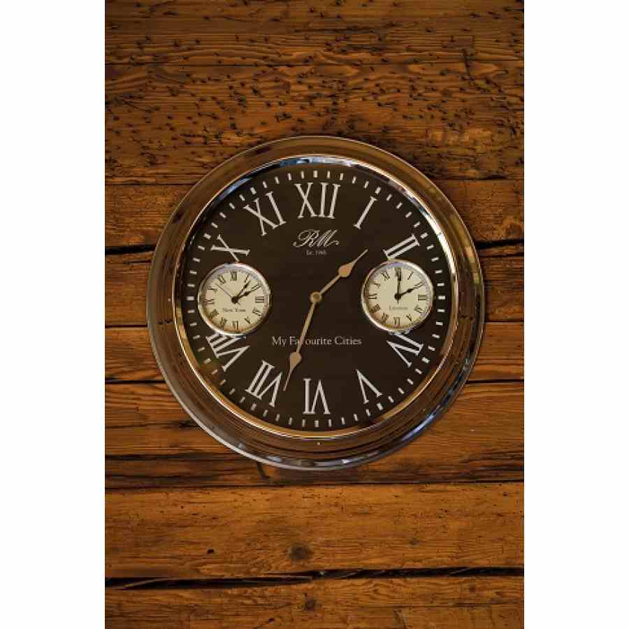 My Favourite Cities Wall Clock