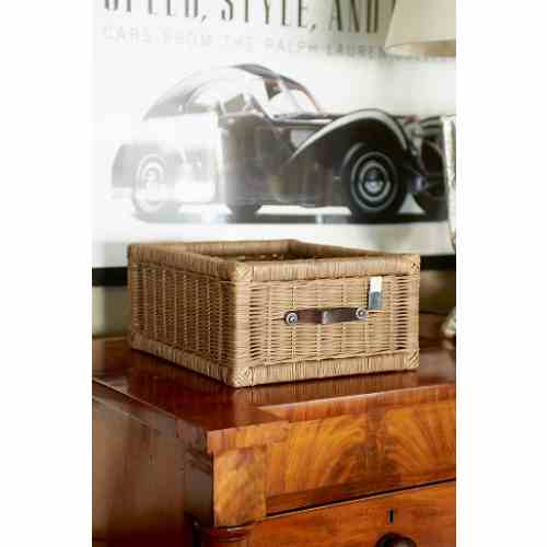 Rustic Rattan Rangez en Plus Basket