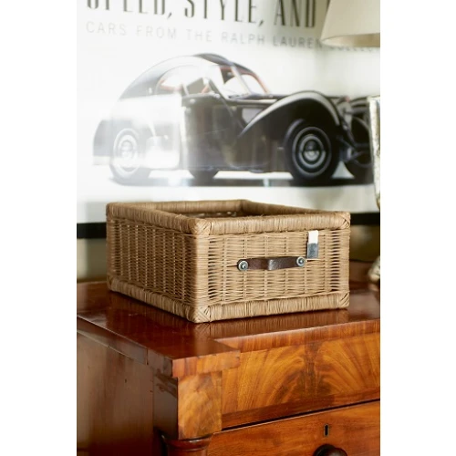 Rustic Rattan Rangez en Plus Basket