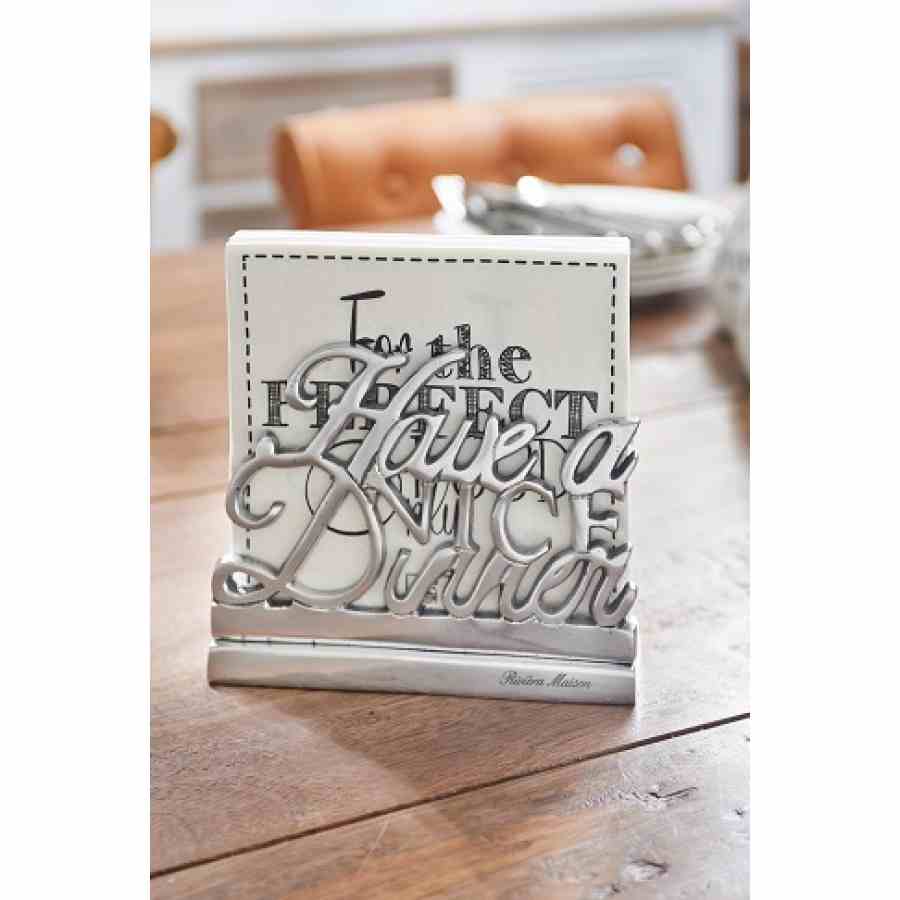 Have A Nice Dinner Napkin Holder