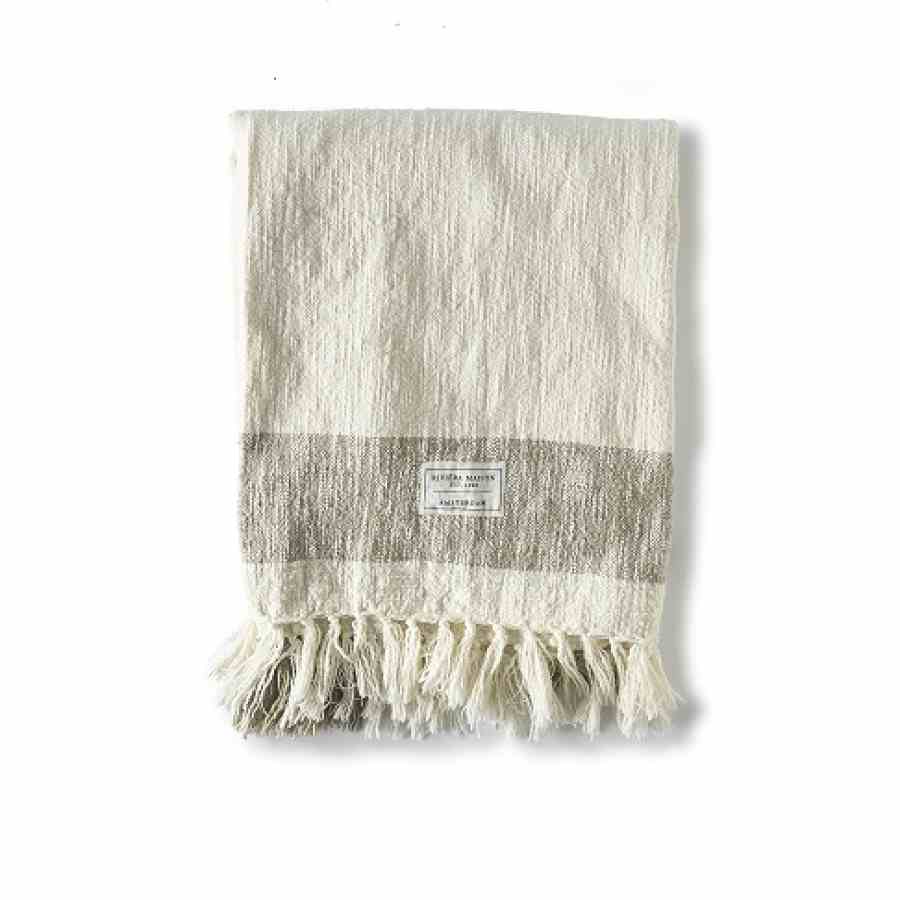 Summer Shore Throw flax 170x130