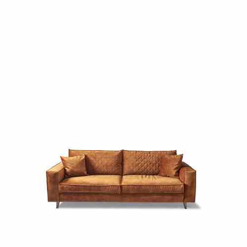 Kendall Sofa 3,5s Velv Cognac