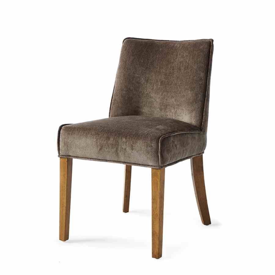 Bridge Lane Dining Chair Velv Brown