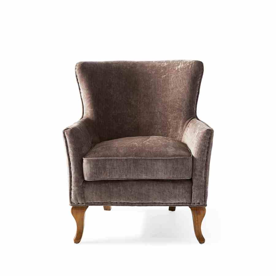Cavendish Armchair Velvet Dolphin
