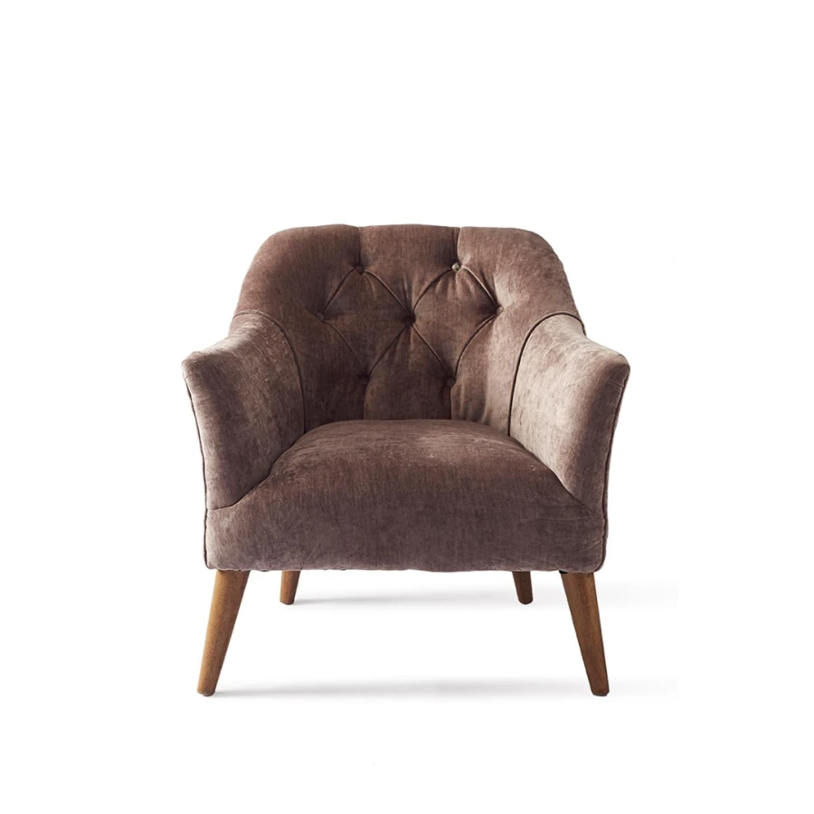 Melville Armchair Velvet Dolphin