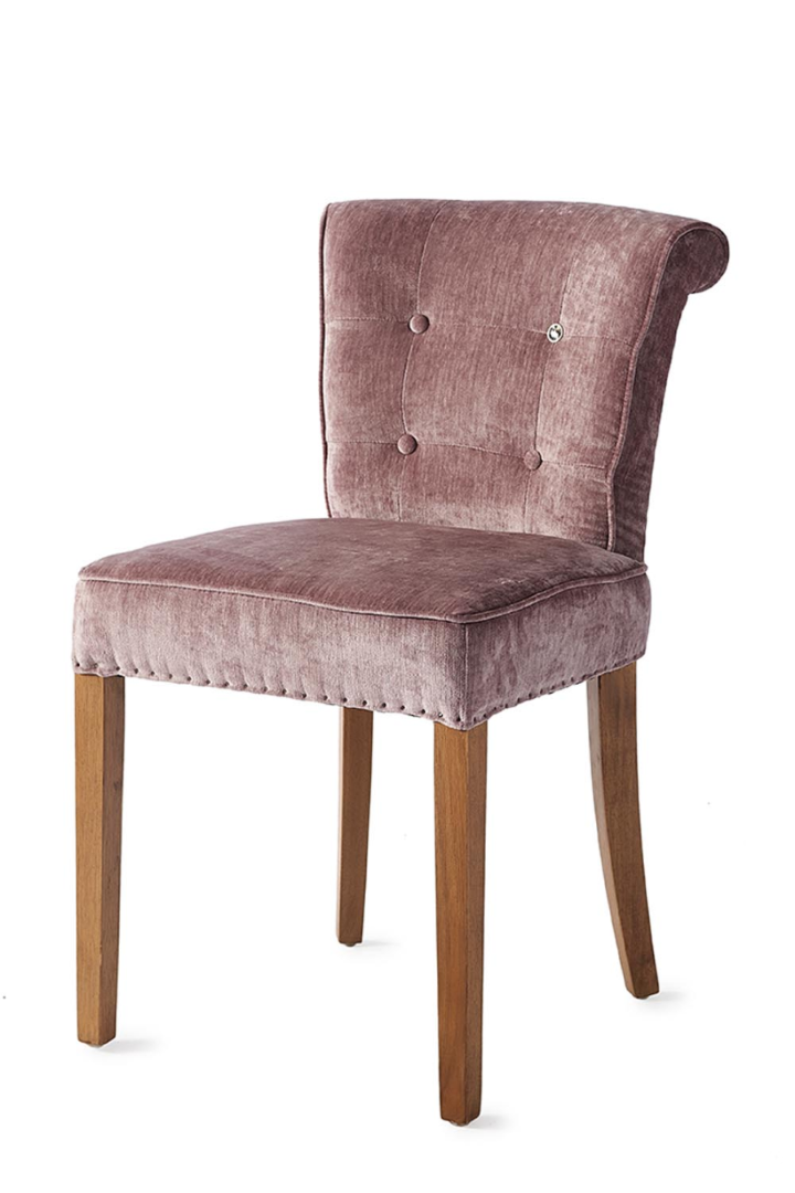 Meadow Dining Chair Velvet Plum