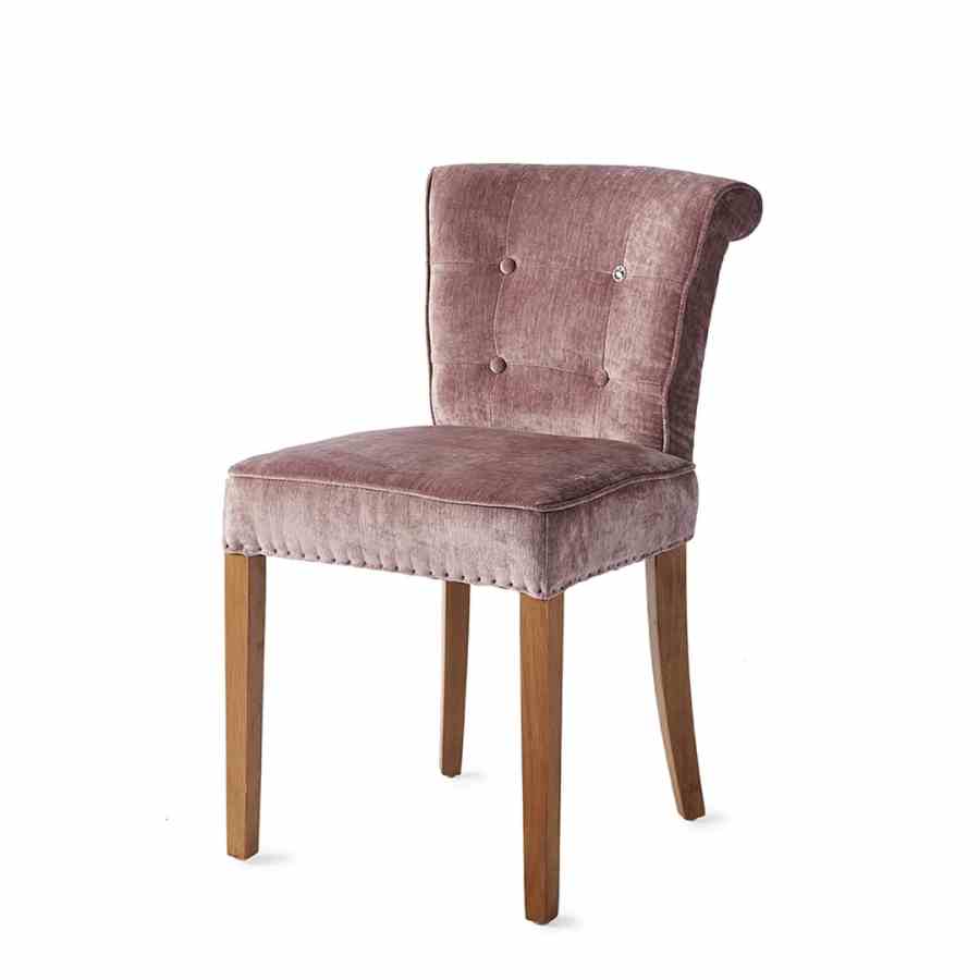 Meadow Dining Chair Velvet Plum