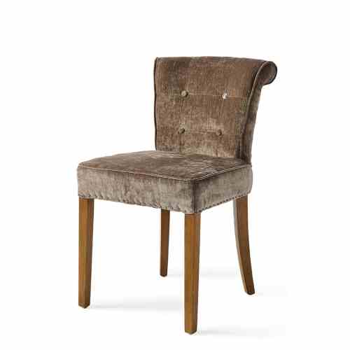 Meadow Dining Chair Velvet Brown