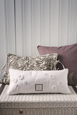 BORGHESE FLOWER LACE PILLOW 65X30