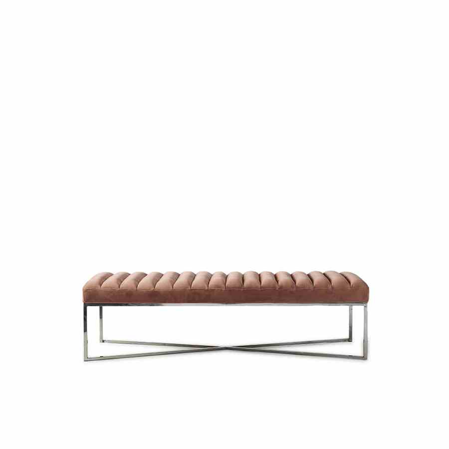 Thompson Bench Velv Blush