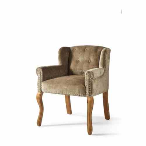 Keith II Lowback Armchair Vel Olive