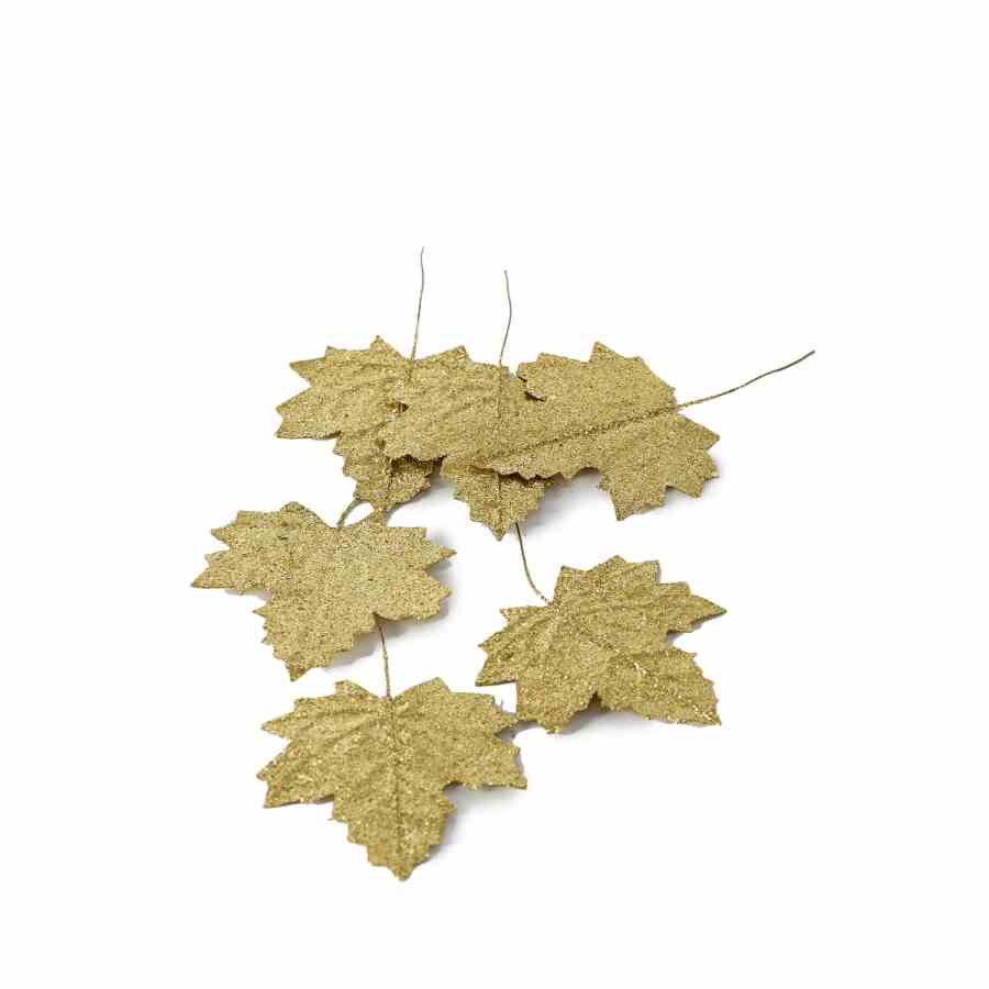 Oak Ridge Decoration Leaves gold