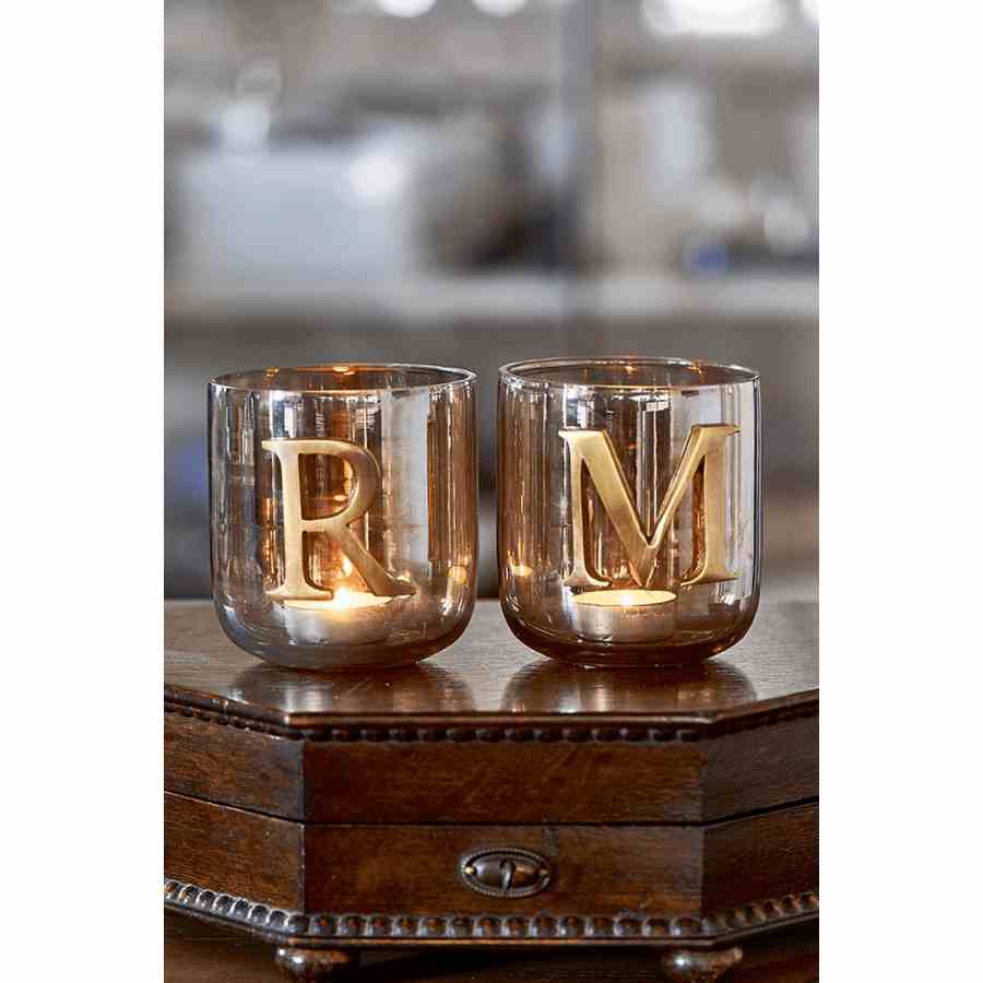 RM Letter Votive Set
