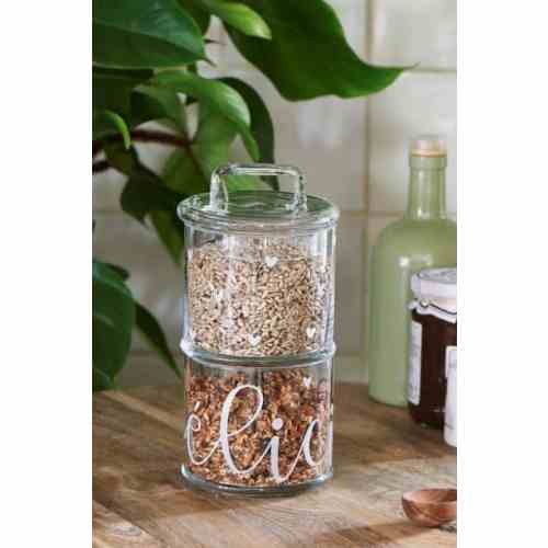 Délicieux Storage Jar 2 Parts