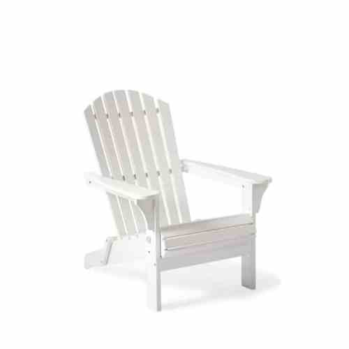 Classic Adiron Deckchair Outdoor Wh