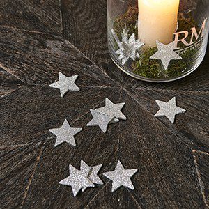 Sparkling Stars Decoration silver S