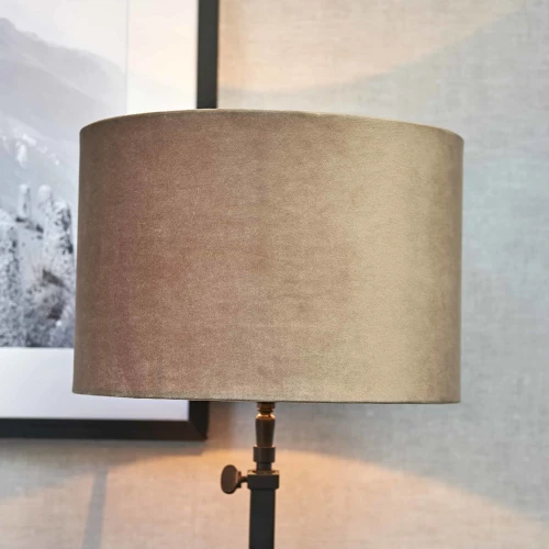 Cylinder Lampshade taupe 20x30