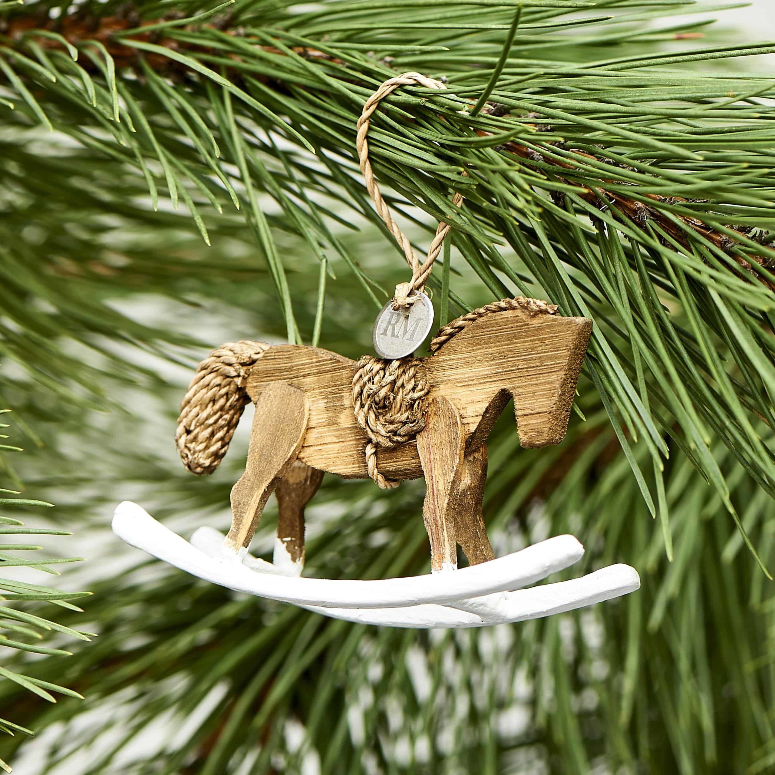 RR Rocking Horse Ornament