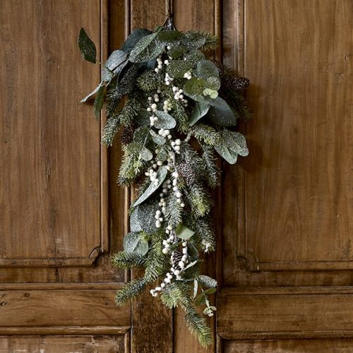 Under The Mistletoe Door Ornament