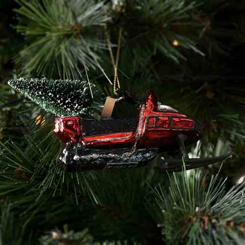 Snowmobile Ornament