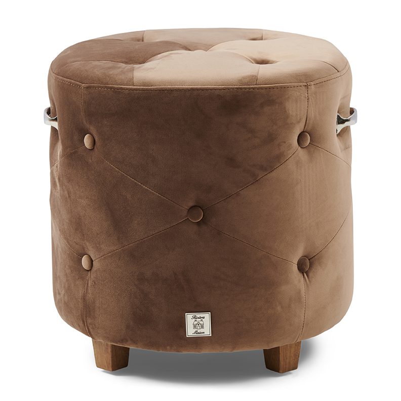 Bowery Footstool Vel III GlMink - Bilde 4