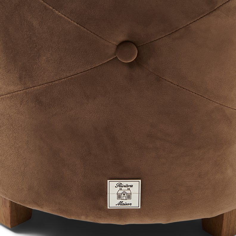 Bowery Footstool Vel III GlMink - Bilde 5