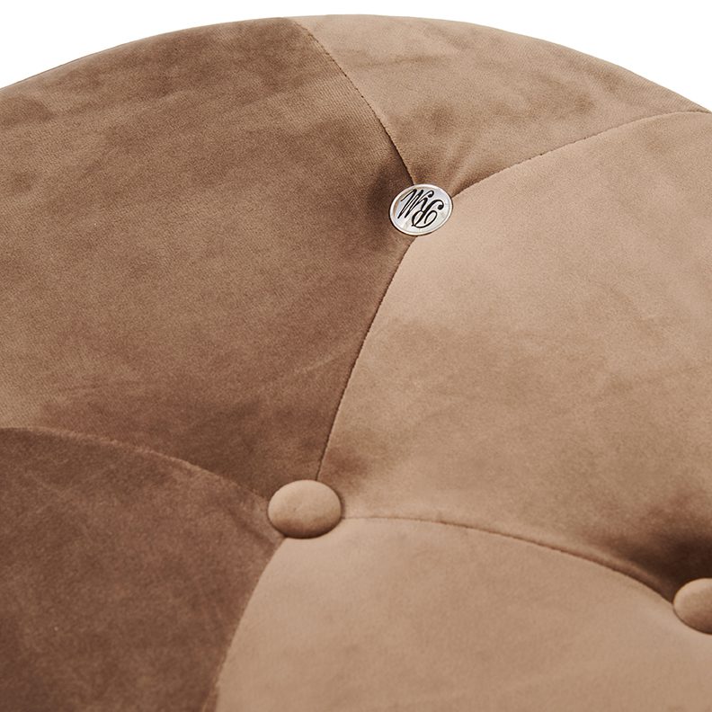 Bowery Footstool Vel III GlMink - Bilde 2