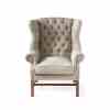Franklin Park Wing Chair Linen Flax