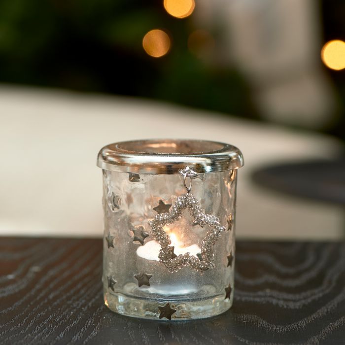Beaded Star Votive S