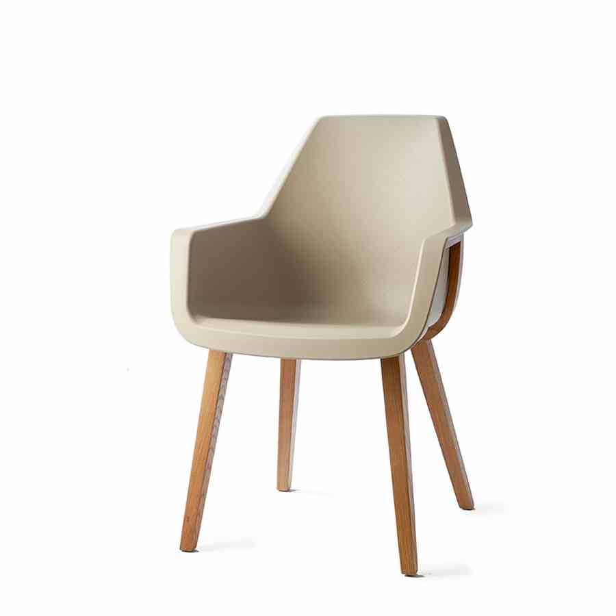 Amsterdam City Dining Armchair Taup