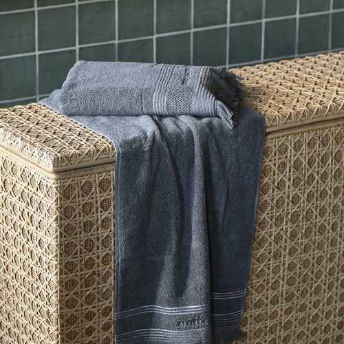 Serene Towel anthracite 100x50