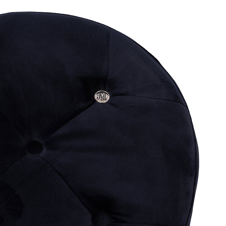 Bowery Footstool Vel III Indigo - Bilde 3