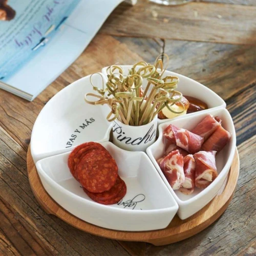 Tapas y Más Party Plate