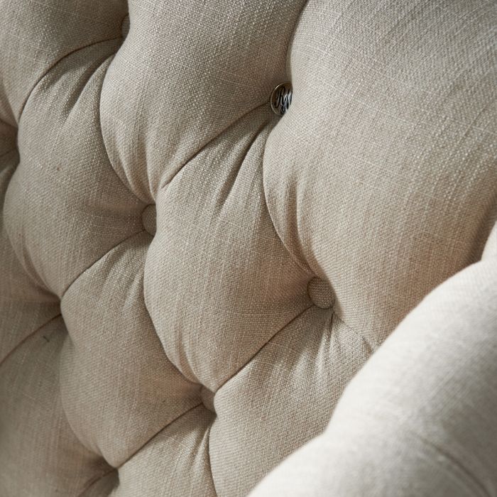 Franklin Park Wing Chair Linen Flax - Bilde 3